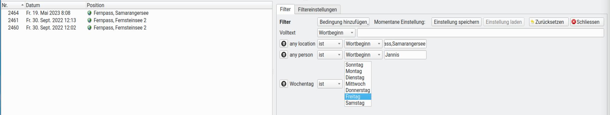 Figure: Filter:  Stage 2 Filter set construction