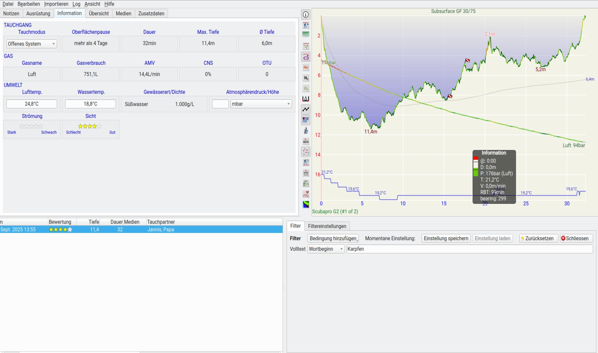 Figure: Filter:Constraints list