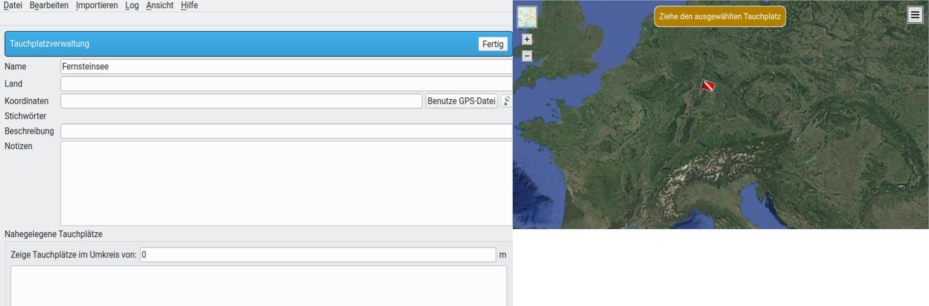 FIGURE:Location creation Feld