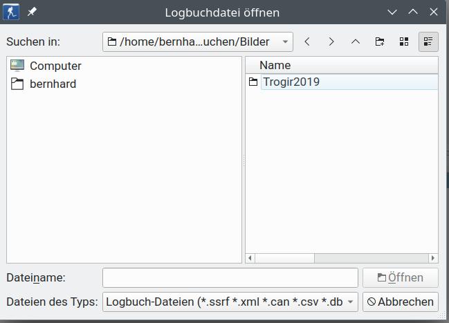 FIGURE: Import dialog: step 1