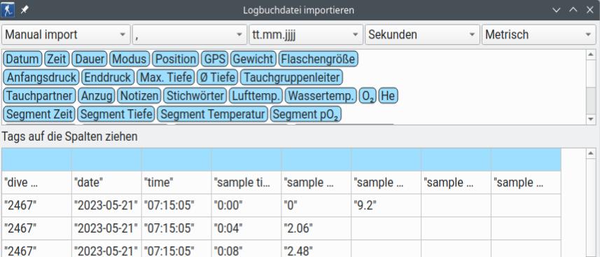 FIGURE: CSV download dialog 2